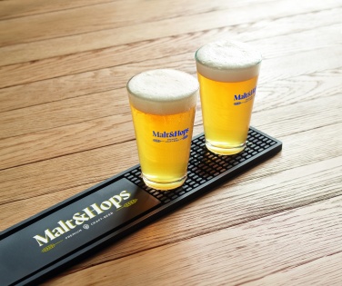 Logo trade promotional gifts image of: Bar runner mat in PVC