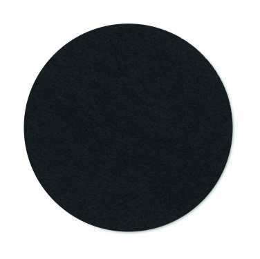 Logo trade promotional item photo of: Round coaster in RPET felt