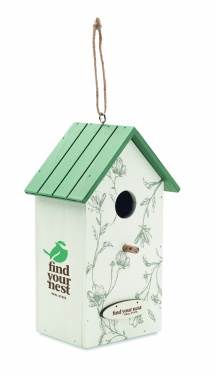 Logo trade promotional products picture of: Bird house in plywood
