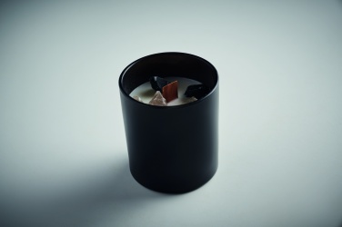 Logo trade business gifts image of: Plant based wax candle 200 gr