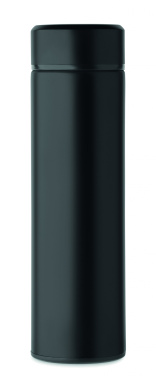 Double wall bottle with ceramic lining 420 ml, Black – detail view 3