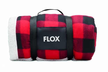 Logotrade promotional giveaways photo of: RPET sherpa fleece blanket