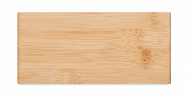 Logotrade promotional giveaway picture of: Wireless charger in bamboo 5W
