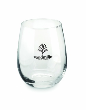 Logo trade promotional giveaway photo of: Stemless glass in gift box