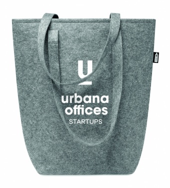 Logotrade promotional gifts photo of: RPET felt shopping bag