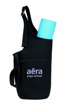 Logo trade business gift photo of: Fitness yoga matt rope and bag
