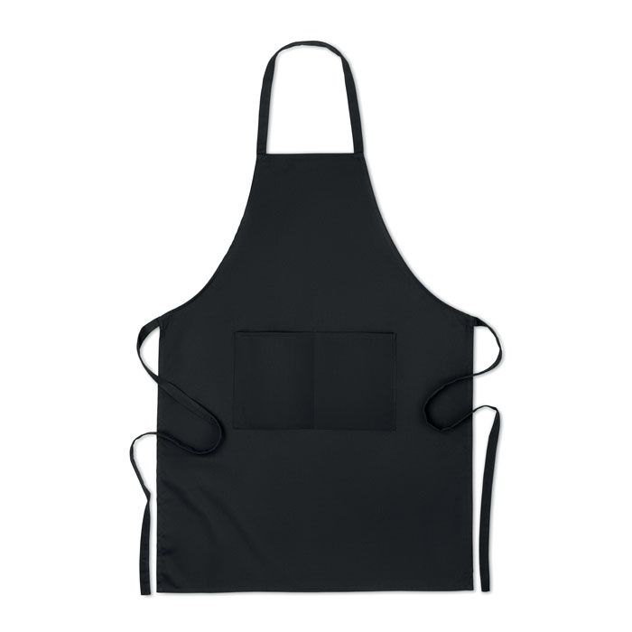 Logo trade promotional merchandise picture of: Organic cotton apron 200 gr/m²