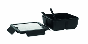 Logo trade promotional product photo of: Lunch box with cutlery 600ml