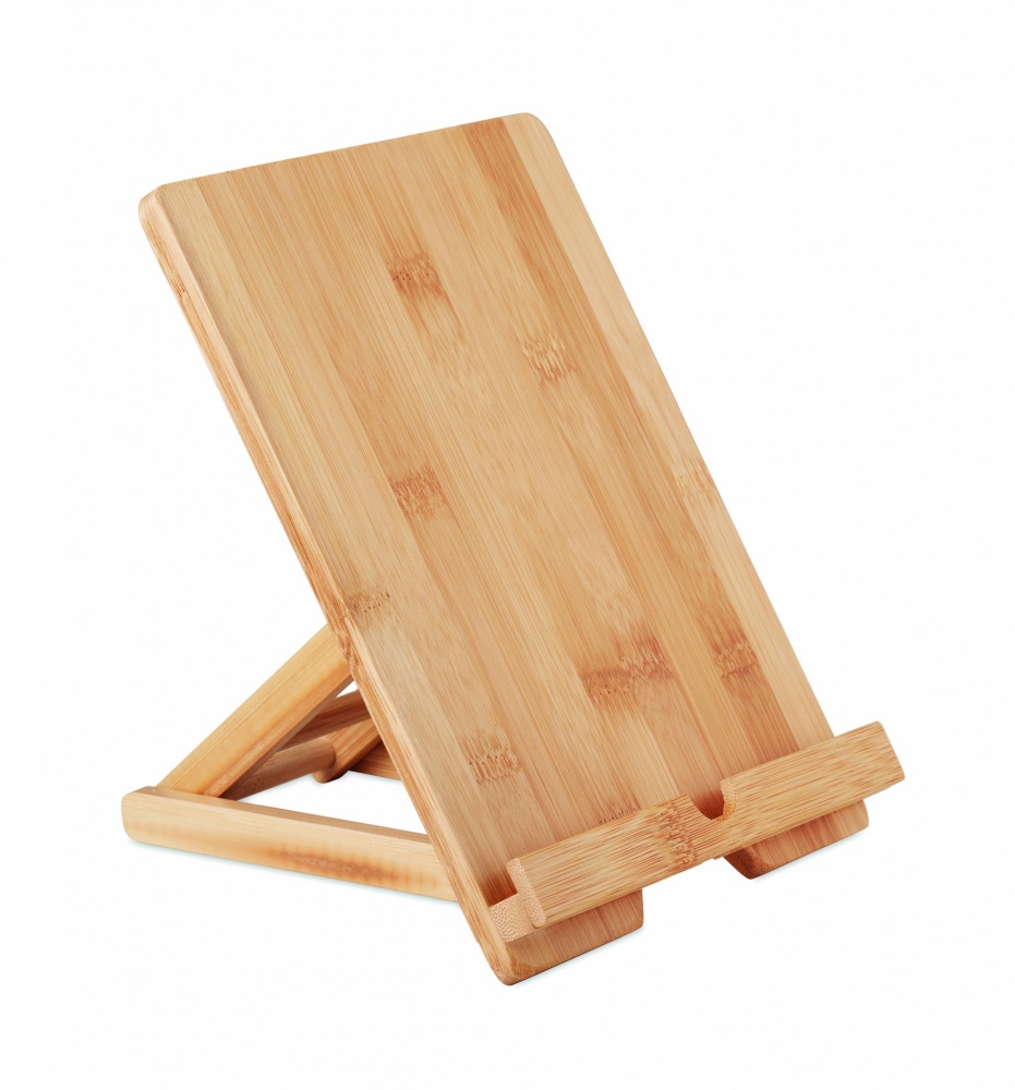 Logotrade promotional gift picture of: Bamboo tablet stand TUANUI