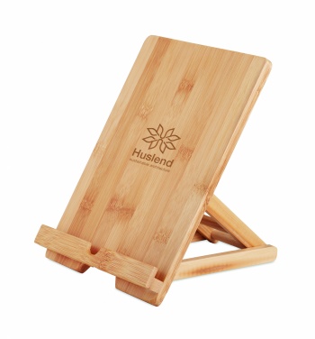 Logotrade promotional item picture of: Bamboo tablet stand TUANUI