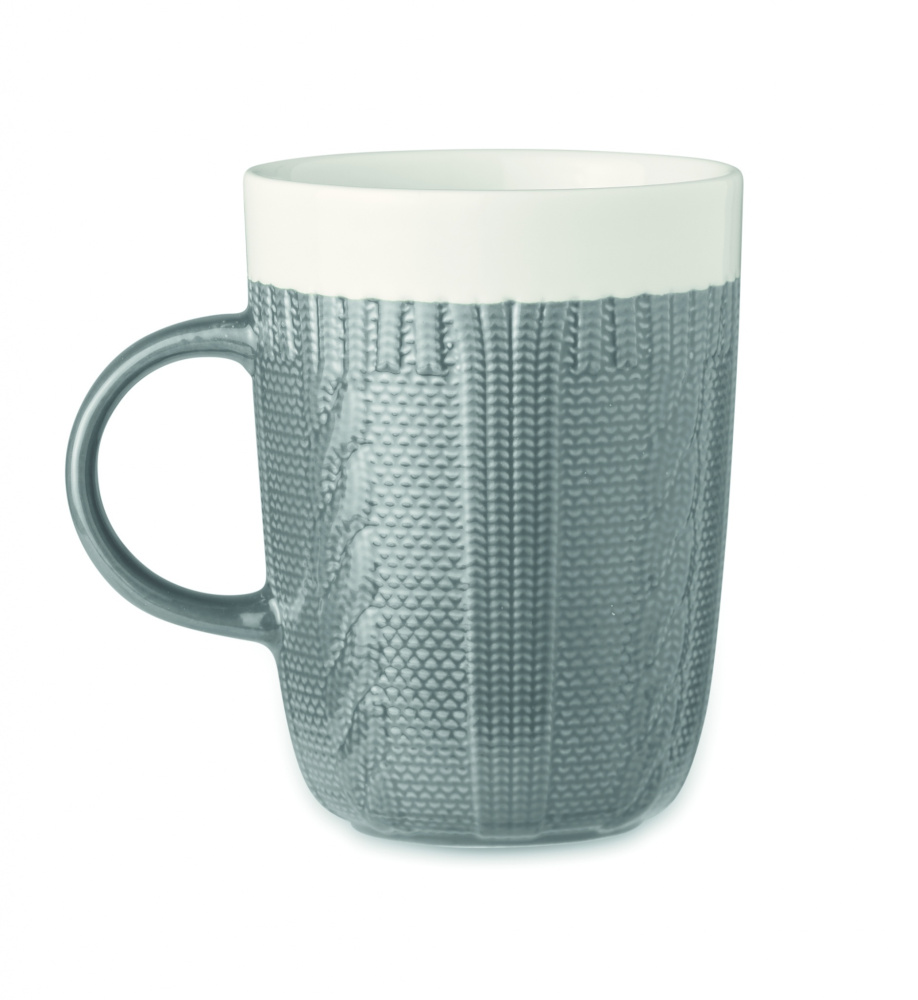 Ceramic mug 310 ml, Grey, colour variant