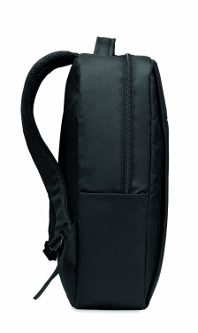 Logo trade promotional giveaways image of: Laptop backpack in 300D RPET