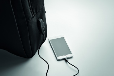 Logotrade promotional products photo of: Laptop backpack in 300D RPET