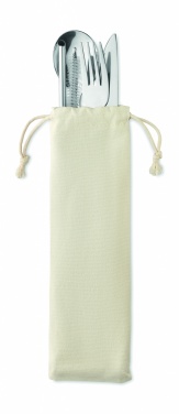 Logo trade corporate gift photo of: Cutlery set stainless steel