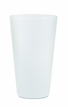 Reusable event cup 300ml, Transparent White – detail view 2