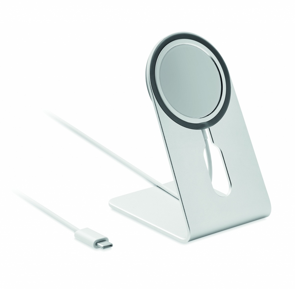 Logotrade advertising products photo of: Portable magnetic charger 15W