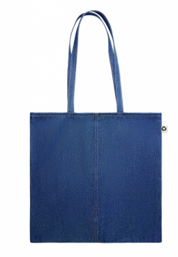 Logo trade promotional gifts picture of: Recycled denim shopping bag