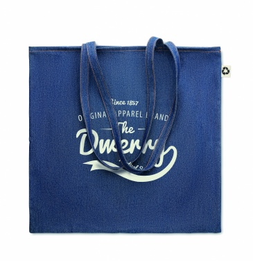 Logotrade promotional item image of: Recycled denim shopping bag
