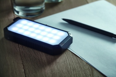 Logo trade corporate gift photo of: solar charger 8000 mAh