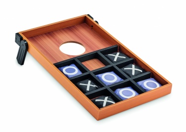 Logotrade promotional giveaways photo of: Double sided MDF game set