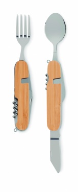 Logo trade promotional gift photo of: Multifunction cutlery set