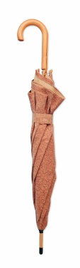 Logo trade promotional gifts picture of: 25 inch cork umbrella