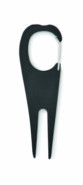 Logo trade promotional gifts image of: Aluminium golf divot tool