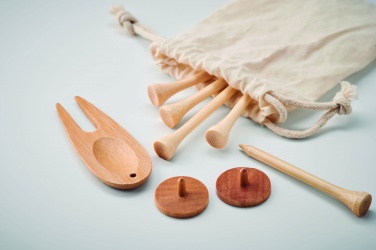 Logotrade promotional product picture of: Golf accessories set in pouch