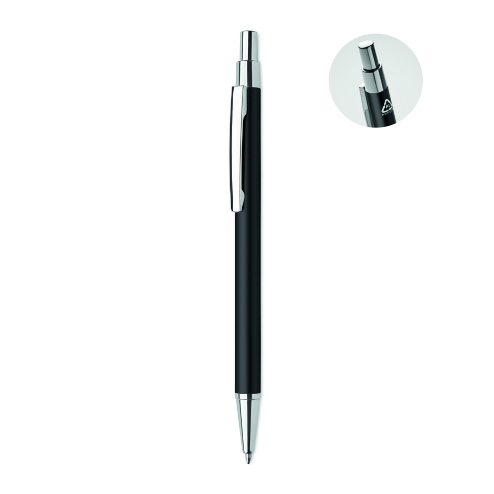 Logo trade promotional merchandise image of: Recycled aluminium ball pen