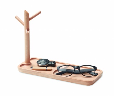 Logotrade promotional item image of: Wooden organizer tray