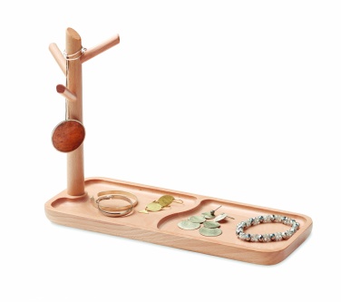 Logo trade corporate gifts image of: Wooden organizer tray
