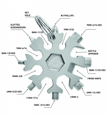 Logotrade advertising products photo of: Stainless steel multi-tool