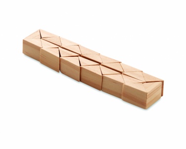 Logotrade promotional gift picture of: Wooden puzzle/brain teaser