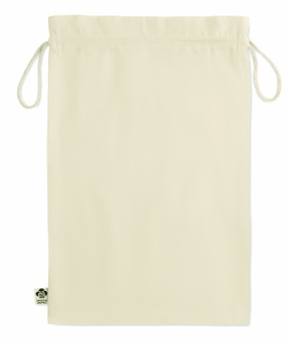 Logotrade promotional item image of: Large organic cotton gift bag