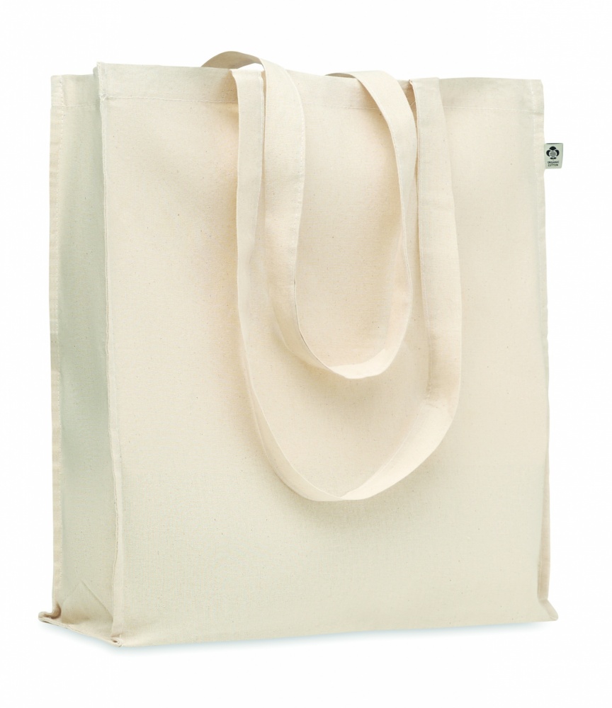 Logotrade promotional giveaway image of: Organic cotton shopping bag