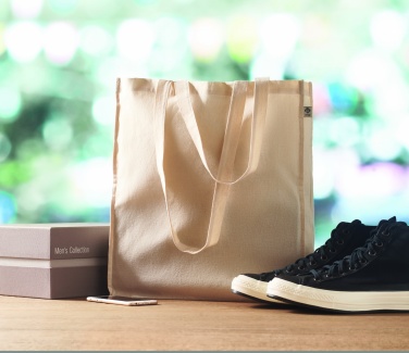 Logo trade business gift photo of: Organic cotton shopping bag