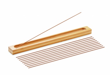 Logo trade business gifts image of: Incense set in bamboo