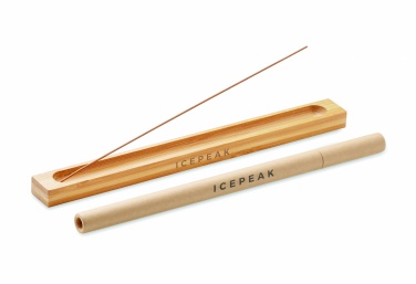 Logo trade corporate gifts image of: Incense set in bamboo
