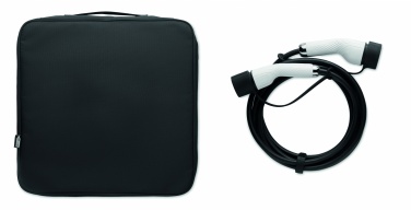 Logo trade promotional gift photo of: 600D RPET cable car bag