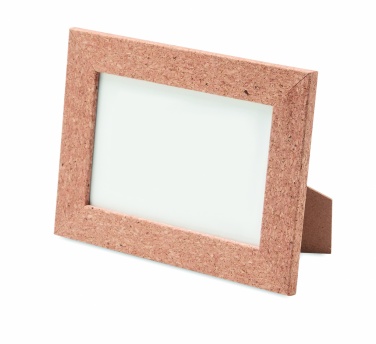 Logo trade promotional giveaways image of: Cork photo frame