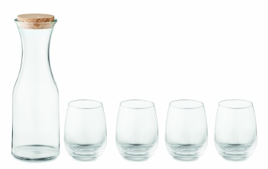 Set of recycled glass drink – detail view 2