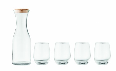 Set of recycled glass drink – detail view 3