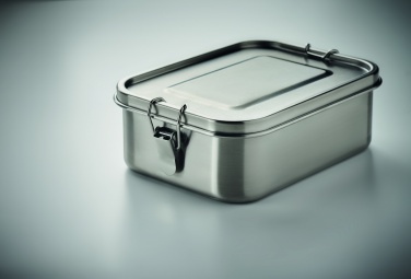 Logo trade promotional giveaways picture of: Stainless steel lunch box