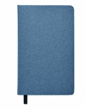 Logo trade business gift photo of: A5 recycled page notebook