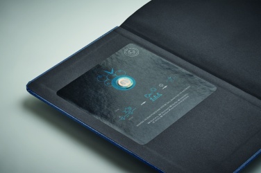 Logo trade promotional item photo of: A5 recycled page notebook