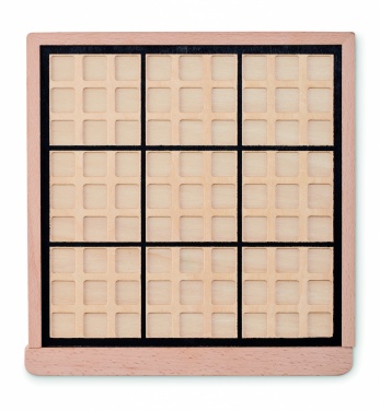 Logotrade advertising product image of: Wooden sudoku board game
