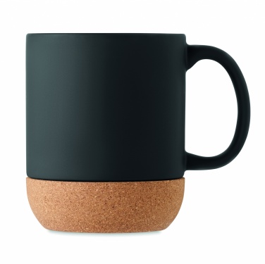 Logo trade promotional product photo of: Matt ceramic cork mug 300 ml