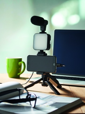 Logo trade advertising products image of: Smartphone video kit