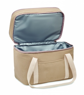 Logo trade promotional merchandise picture of: Cooler bag canvas 320 gr/m²
