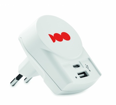 Logo trade business gift photo of: Skross Euro USB Charger (AC)